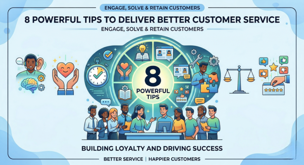 8 Powerful Tips to Deliver Better Customer Service
